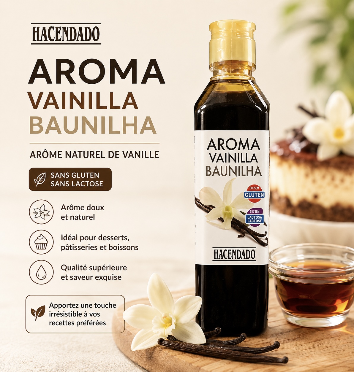 AROMA VAINILLA BAUNILHA