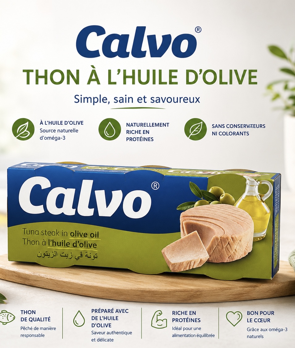 CALVO THON À L'HUILE D'OLIVE