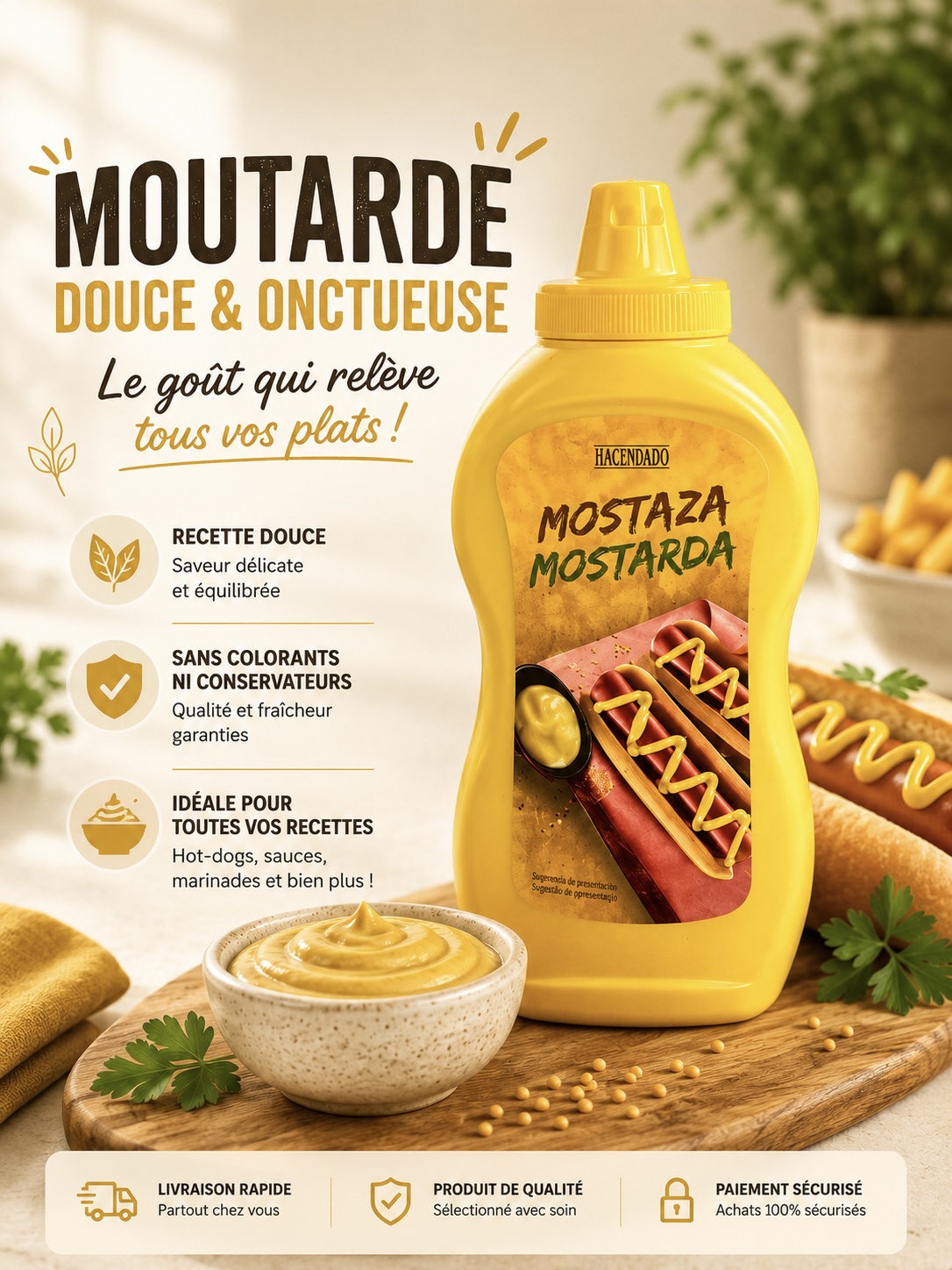 Mostaza mostarda