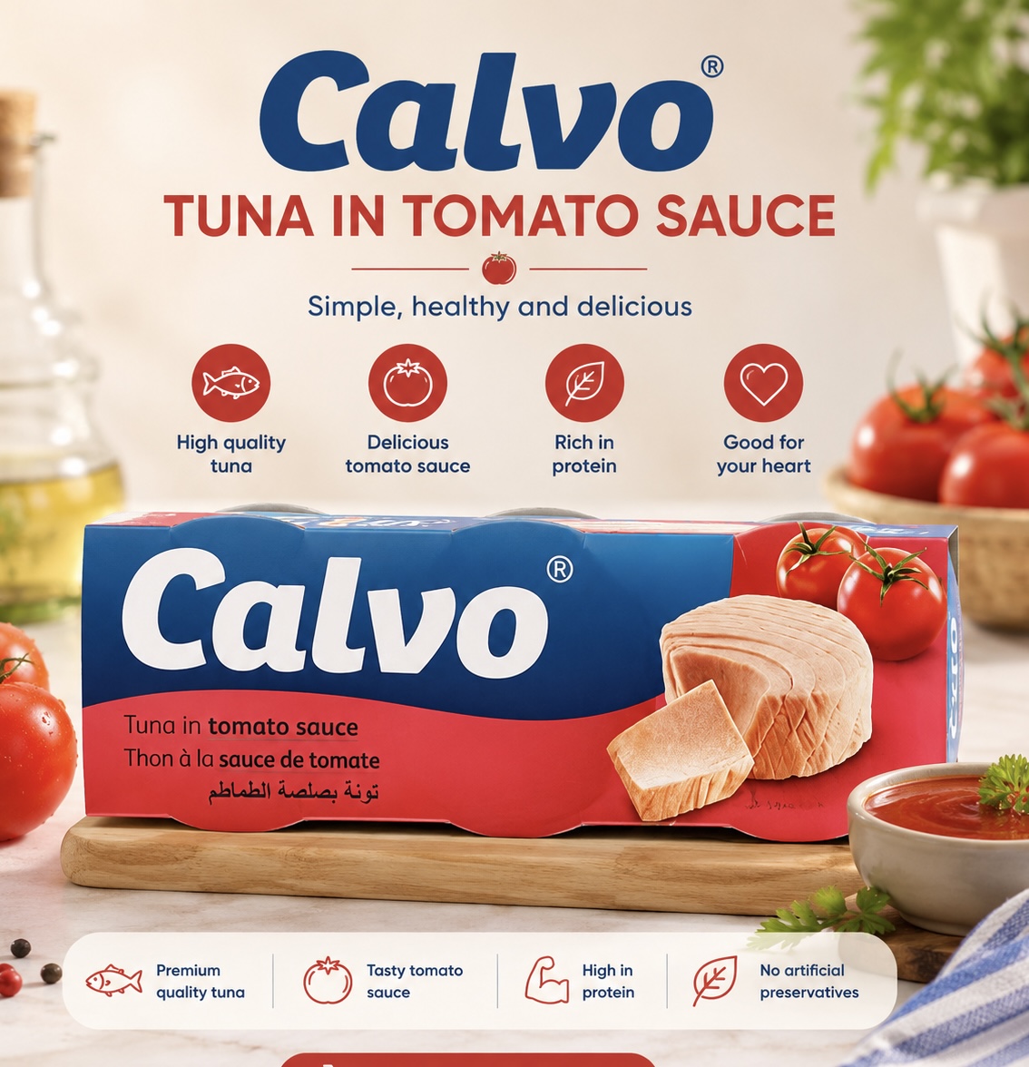CALVO TUNA IN TOMATO SAUCE