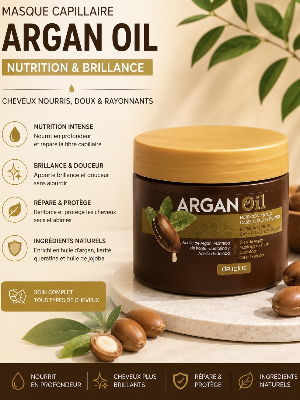 Mask ARGAN OIL